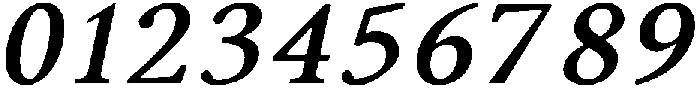 Forint Bold Italic otf (700) Font OTHER CHARS