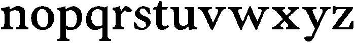 Forint Bold otf (700) Font LOWERCASE