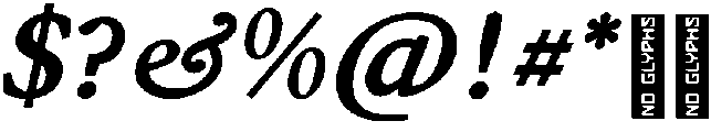 Forint ExtraBold Italic otf (700) Font OTHER CHARS