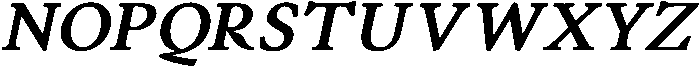 Forint ExtraBold Italic otf (700) Font UPPERCASE
