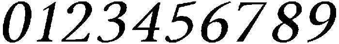 Forint Medium Italic otf (500) Font OTHER CHARS