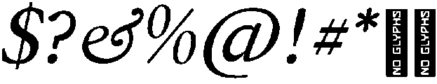 Forint Medium Italic otf (500) Font OTHER CHARS