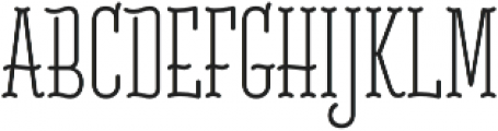 Forjada Light otf (300) Font UPPERCASE