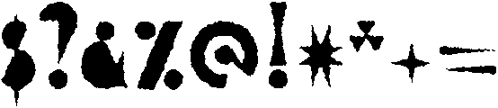 Forma Rough otf (400) Font OTHER CHARS