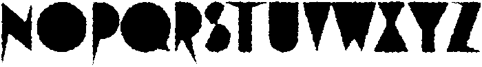 Forma Rough otf (400) Font UPPERCASE