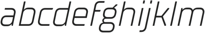 Formatic Lt It otf (400) Font LOWERCASE