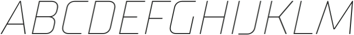 Formatic Th It otf (400) Font UPPERCASE