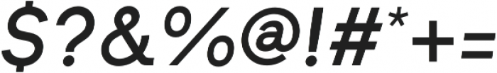 Formatif Std Medium Italic otf (500) Font OTHER CHARS