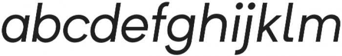 Formatif Std Regular Italic otf (400) Font LOWERCASE