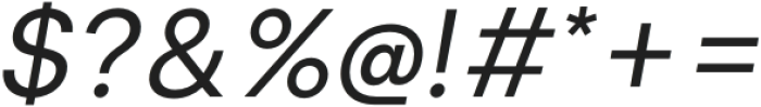 Formative Regular Italic otf (400) Font OTHER CHARS