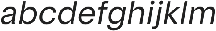 Formative Regular Italic otf (400) Font LOWERCASE