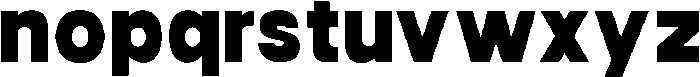 Formuno Regular otf (400) Font LOWERCASE