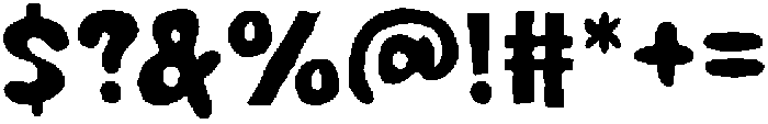 Fornia Regular otf (400) Font OTHER CHARS