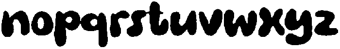 Fornia Regular otf (400) Font LOWERCASE