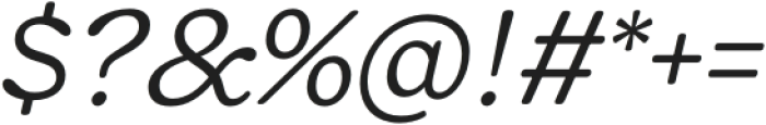 Forrest Light Italic otf (300) Font OTHER CHARS