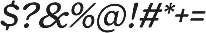 Forrest Regular Italic otf (400) Font OTHER CHARS