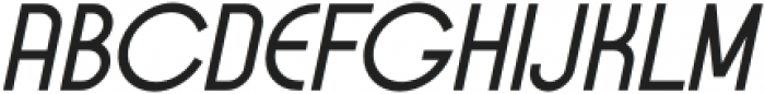 ForrestGallery-Italic otf (400) Font UPPERCASE