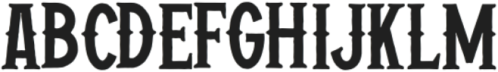 Forsaken Rough otf (400) Font UPPERCASE