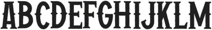 Forsaken Rough otf (400) Font LOWERCASE