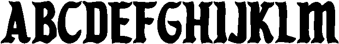 Forsaken otf (400) FONT