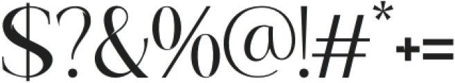 Forseti-Regular otf (400) Font OTHER CHARS