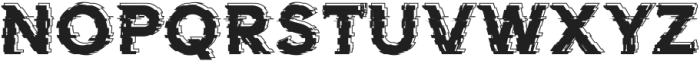 Fort Avenue Script Typeface ttf (400) Font UPPERCASE
