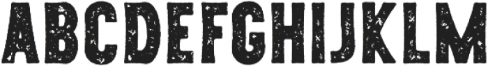 Fort Yukon Grunge otf (400) Font LOWERCASE