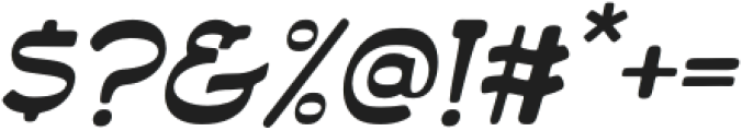 Forteast Italic otf (400) Font OTHER CHARS