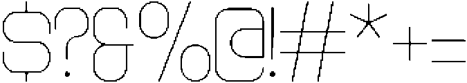 Forten Display Thin otf (100) Font OTHER CHARS