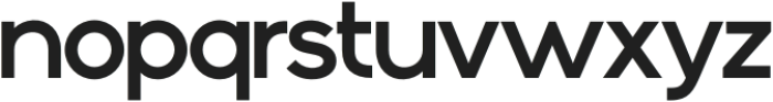 Fortius Medium otf (500) Font LOWERCASE