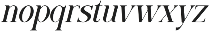 Fortun Kilfon Italic otf (400) Font LOWERCASE