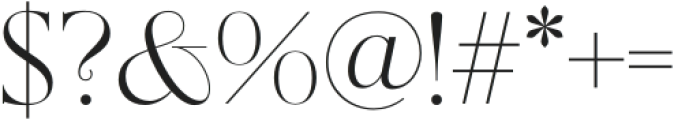 Fortune Daily Regular otf (400) Font OTHER CHARS