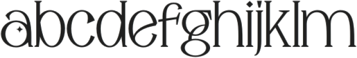 Fortunella otf (400) Font LOWERCASE