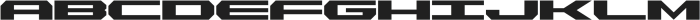 Forty One Regular otf (400) Font UPPERCASE