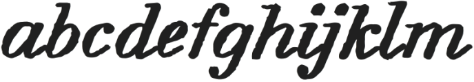 Forward Serif Bold otf (700) Font LOWERCASE