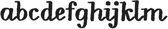 Forward Serif Upright Bold otf (700) Font LOWERCASE