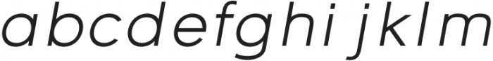 Forzan-Italic otf (400) Font LOWERCASE