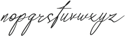 Fost Regard Italic otf (400) Font LOWERCASE