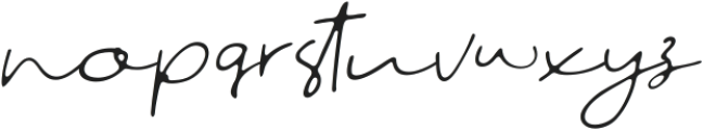 Fostone Italic otf (400) Font LOWERCASE