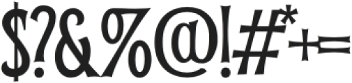 Fotales otf (400) Font OTHER CHARS