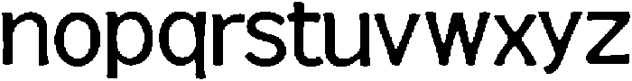 Fotozo ttf (400) Font LOWERCASE