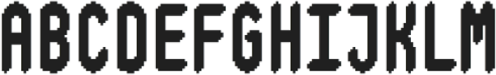 Fotybit Regular otf (400) Font UPPERCASE