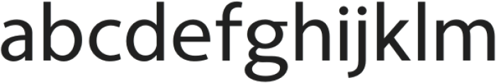 Fougie Regular otf (400) Font LOWERCASE
