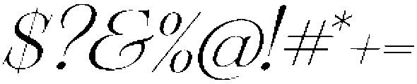 Founders Society Italic otf (400) Font OTHER CHARS