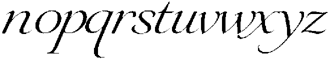 Founders Society Italic otf (400) Font LOWERCASE