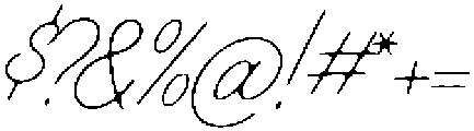 Founders Society Script otf (400) Font OTHER CHARS