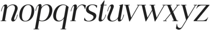 Foundland Italic otf (400) Font LOWERCASE