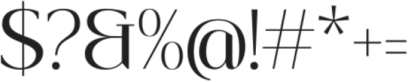 Foundland Regular otf (400) Font OTHER CHARS