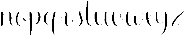 Fountaine otf (400) Font LOWERCASE