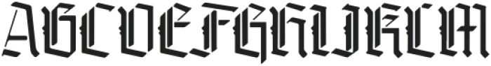 Fountencil-Regular otf (400) Font UPPERCASE